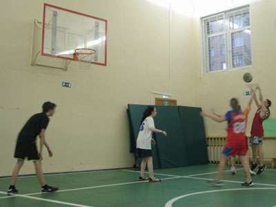 Секция баскетбола для детей в Перово
